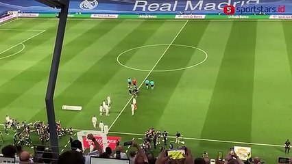 Momen 'Doble Pasillo' di Laga Real Madrid vs Real Betis