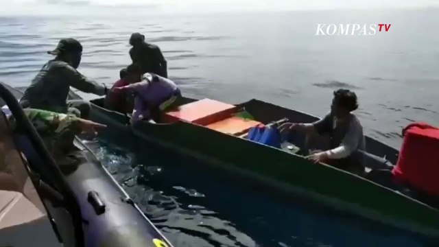 Lagi! 3 Nelayan Asal Malaysia Ditangkan Petugas KKP di Perairan Laut Sulawesi
