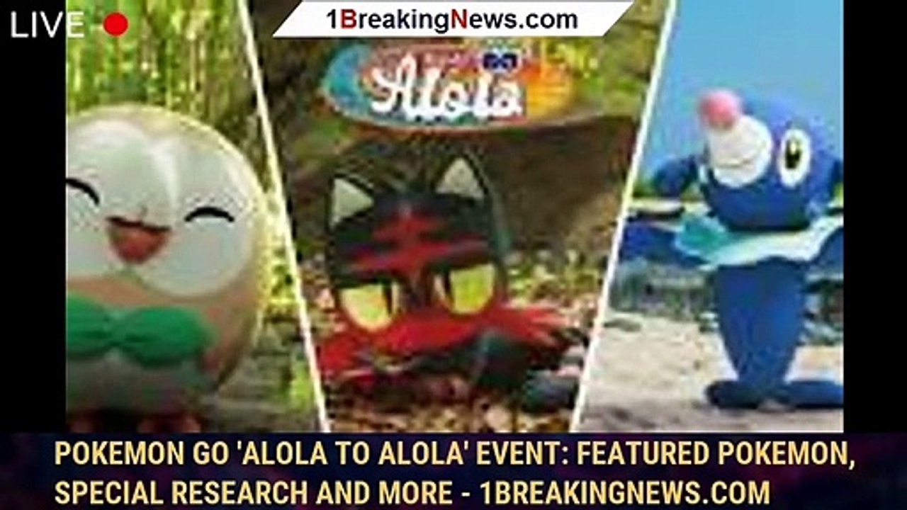 Pokémon GO - Evento Boas-Vindas a Alola