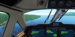 Landing at Pointe Vele Airport in Futuna, Wallis and Futuna | Microsoft Flight Simulator 2020