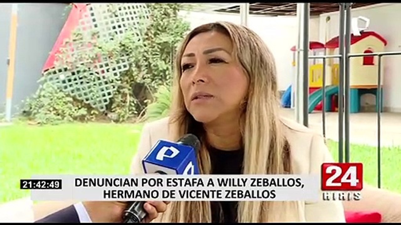 Denuncian a hermano de Vicente Zeballos de estafar a empresa con 3.5 millones de soles