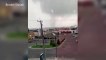 Video shows the moment a tornado tears through Gaylord, Michigan