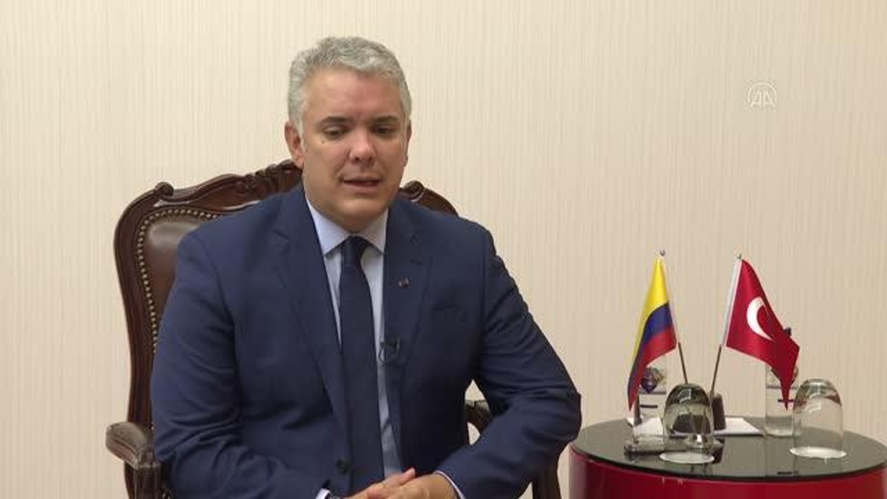 Kolombiya Cumhurbaşkanı Duque, Türkiye ile "stratejik ortaklık"tan memnun