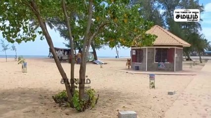 கடல் அலை சீற்றம்; வெறிச்சோடிய கன்னியாகுமரி!