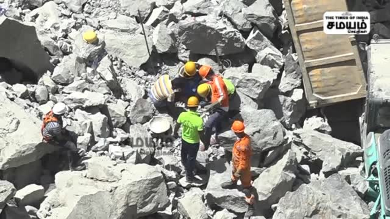 சினிமாவை மிஞ்சும் மீட்பு பணிகள்; தோல்வியில் முடியும் முயற்சிகள்; கல்குவாரி விபத்து அப்டேட்!