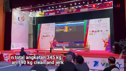 Rahmat Erwin Abdullah Raih Emas dan Pecahkan Sederet Rekor