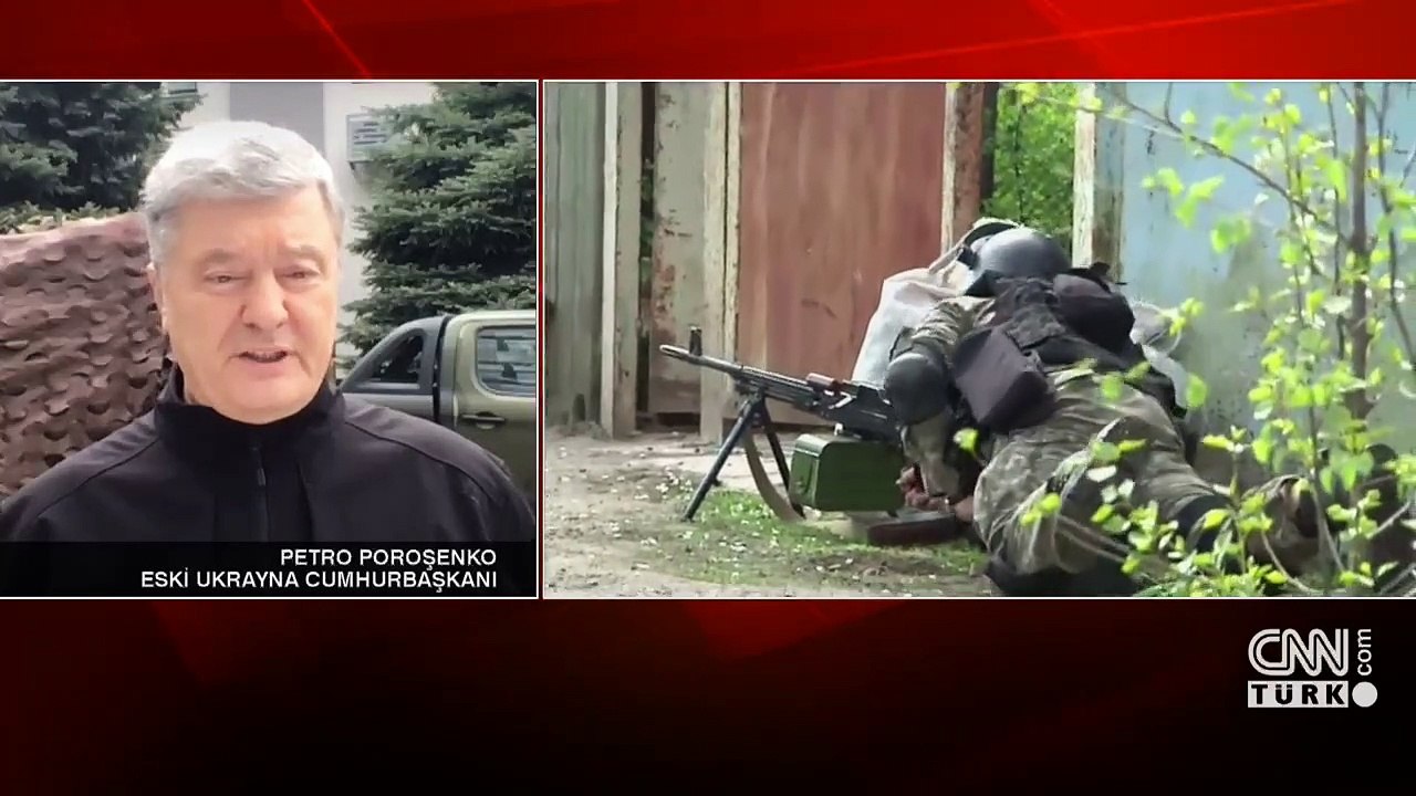 Eski Ukrayna Cumhurbaşkanı Petro Poroşenko CNN TÜRK'e konuştu