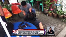 Pulis na suspek umano sa pag-atake sa 5 taga-Customs, arestado pero namatay matapos mang-agaw umano ng baril | 24 Oras Weekend