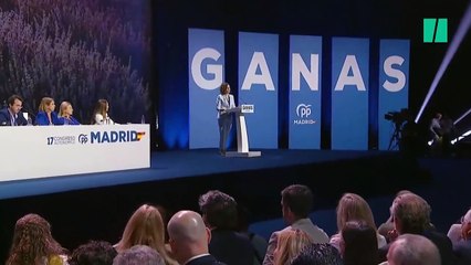 Ayuso, sobre Irene Montero: "Una señora que nos da lecciones de feminismo mientras su mayor éxito político es ser la pareja de"