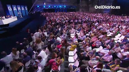 Isabel Díaz Ayuso clausura el congreso del PP de Madrid que la proclama presidenta del partido