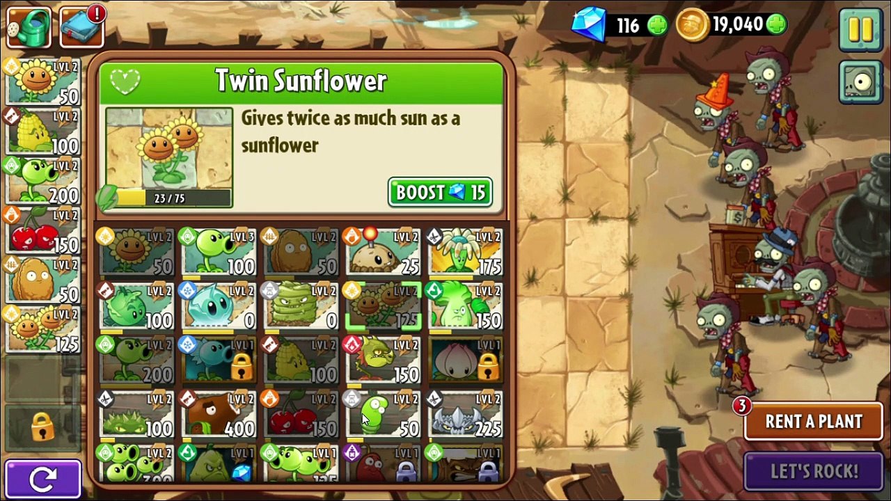 Plants vs. Zombies 2 - Gameplay Walkthrough Part 7 - Wild West  (iOS, Android)