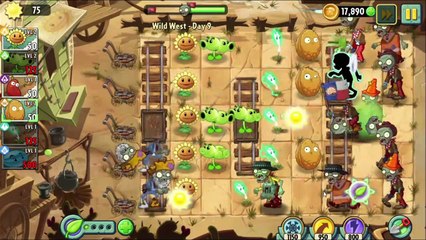 Plants vs. Zombies 2 - Gameplay Walkthrough Part 8 - Wild West  (iOS, Android)