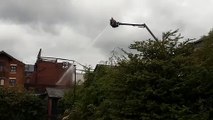 Firefighters at former Tokyo Jo's, Evoque and Odeon cinema site