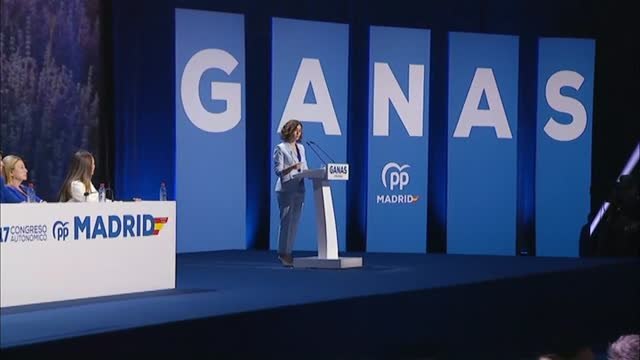 Ayuso: De 22 ministerios incapaces, el 30 por ciento, los de Podemos, son la vergüenza de Europa