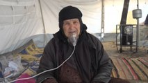 معاناة المهجرين من كبار السن في مخيمات الشمال السوري