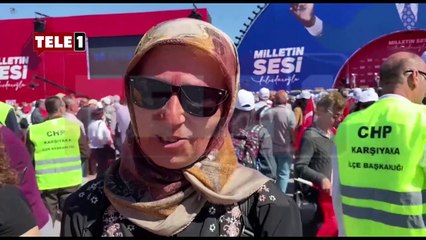 Milletin Sesi İstanbul Mitigin'ne gelen vatandaş: İnşallah kazanır da sorunlarımız çözülür