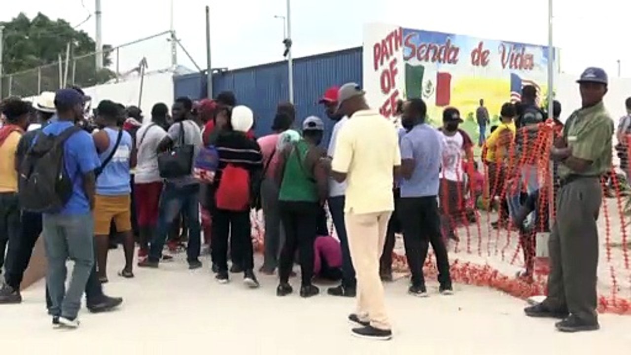 Migrantenkrise in Mexiko: Überfüllte Flüchtlingsunterkünfte an der Grenze zu den USA