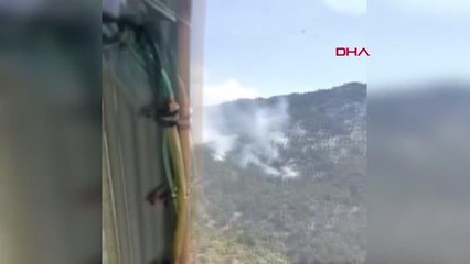 ANTALYA'DA 2 AYRI YERDE ORMAN YANGINI