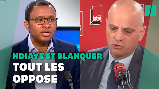 Islamo-gauchisme , blackface ... Entre Pap Ndiaye et Jean-Michel Blanquer, le grand écart des idées