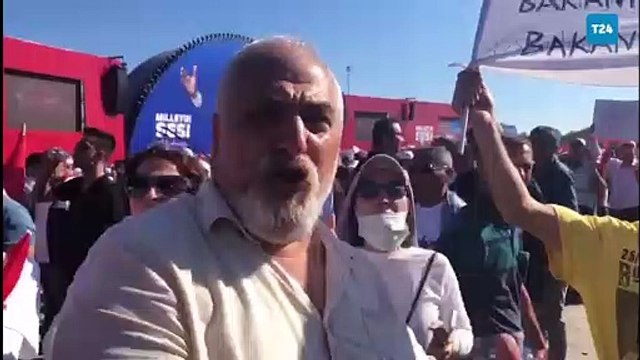 Milletin Sesi mitinginde Millet konuştu: Bu ülkede İçişleri değil suç işleri bakanı vardır; bu ülke iki kişinin babasının malı değildir