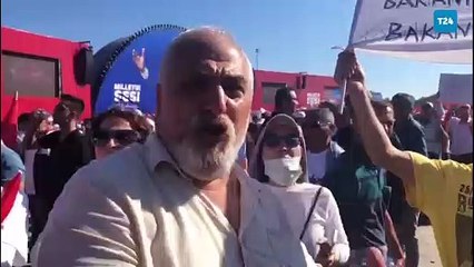 Milletin Sesi mitinginde "Millet" konuştu: Bu ülkede İçişleri değil suç işleri bakanı vardır; bu ülke iki kişinin babasının malı değildir