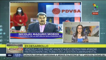 Presidente Maduro activa nuevo sistema de Gobierno en Venezuela
