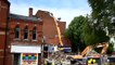 Wall brought down in demolition of fire ravaged former Tokyo Jo's, Evoque and Odeon building in Preston