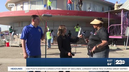 Volunteers come out for The Blessing Corner Makeover