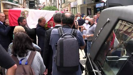 Familiares y amigos asisten a la misa funeral de Miguel Báez 'El Litri'