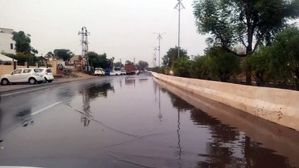 Rain in Ajmer: कई इलाकों में बरसात, गर्मी से मिली राहत