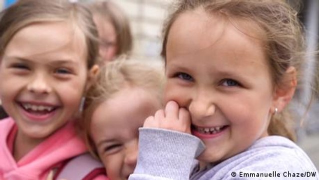 Ukrainian school camp offers safe haven for internally displaced kids