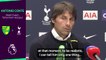Conte never dreamed of top-four finish at Spurs