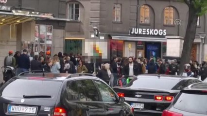 STOCKHOLM - Terör yandaşları yürüyüş yaptı