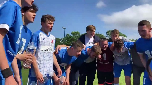 Célébration victoire ! ES Tourville / Gpt Moulin d'Ecalles (championnat U18 R3 le 21/05/2022)