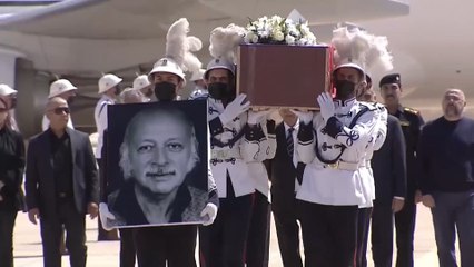 تشييع جثمان الشاعر مظفر النواب في بغداد