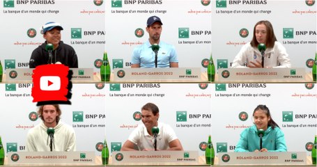 Roland-Garros 2022: Favourite words from the media day