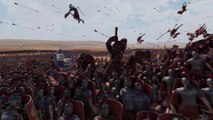 100 Giant Trolls VS 40,000 Roman Soldiers   40,000 Archers | Ultimate Epic Battle Simulator 2
