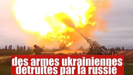 L'armée russe annonce avoir détruit un stock d'armes occidentales en Ukraine