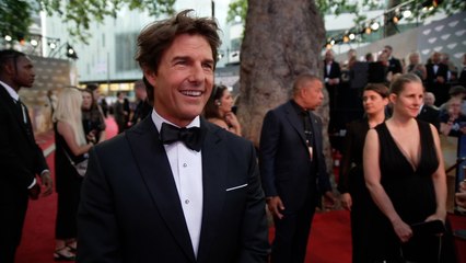 Tom Cruise Top Gun Maverick UK Royal Premiere Interview