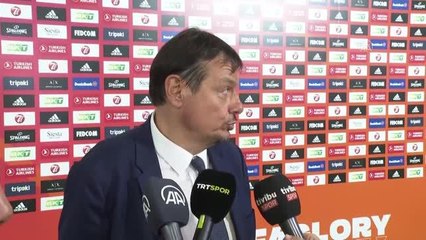 Anadolu Efes - Real Madrid maçının ardından - Ergin Ataman / Doğuş Balbay