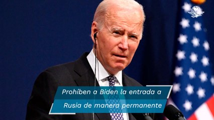 Rusia prohíbe la entrada a Biden, Blinken y a más de 960 estadounidenses