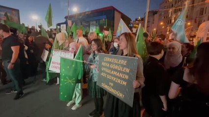 Çerkes Sürgünü'nün 158. yılı dolayısıyla protesto eylemi düzenlendi