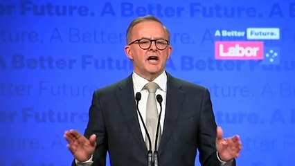 Anthony Albanese delivers victory speech