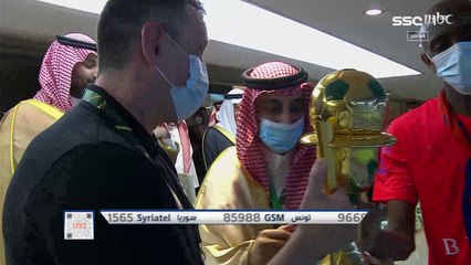 فرحة الفيحاء بلقب كأس خادم الحرمين الشريفين التاريخي ولقاءات مع نجوم الفريق في صدى الملاعب