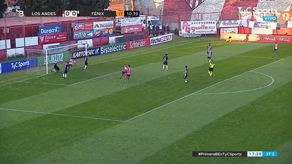 Los Andes 2-0 Fénix - Primera B- Fecha 15
