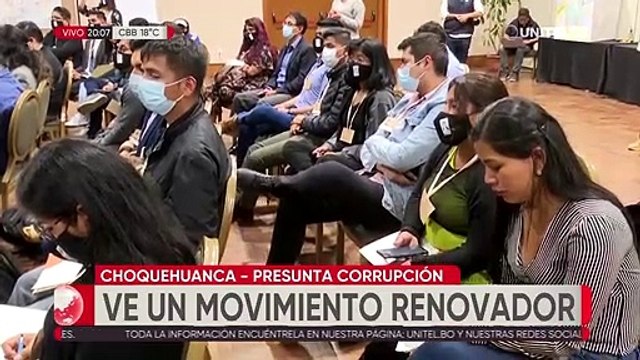 Choquehuanca dice que hay cansancio de los “eternos dirigentes” y ve un “movimiento renovador”