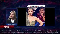 American late show host Stephen Colbert mocks Scott Morrison over THAT Macca's rumour and joke - 1br