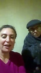 منى عراقي تثير الجدل بنشر فيديو للراحل سمير صبري