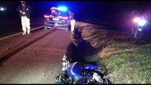 Motociclista fica ferido em acidente de trânsito na BR-467
