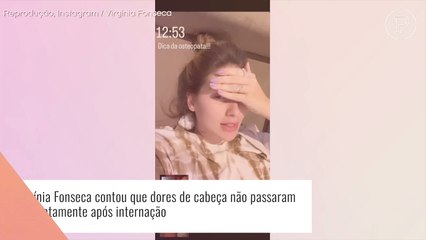 Grávida, Virgínia Fonseca volta a reclamar de forte dor: 'Hoje a cabeça doeu mais que o normal'